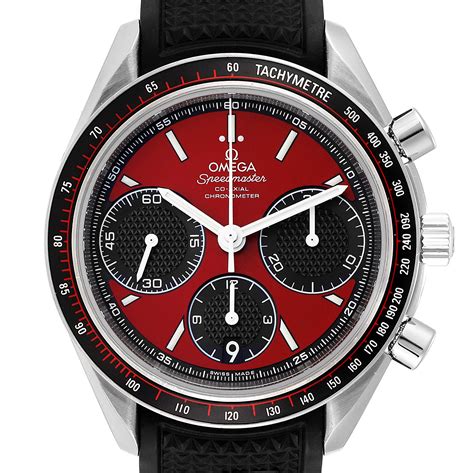 omega red watch